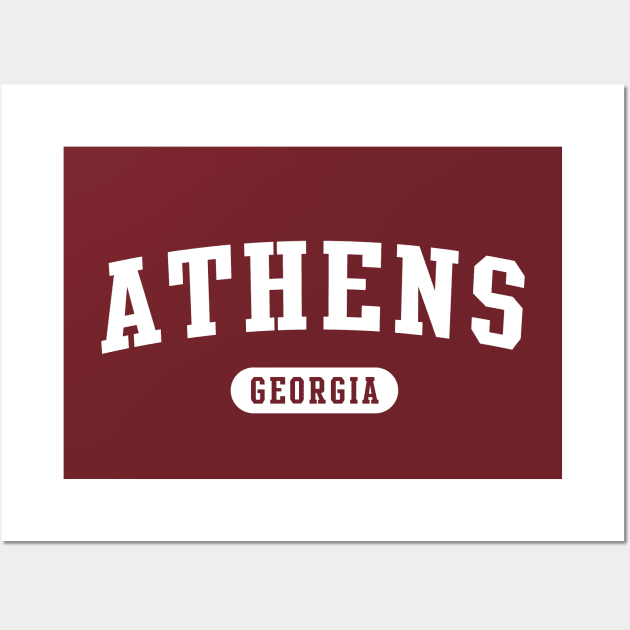 Athens, Georgia Wall Art by Novel_Designs